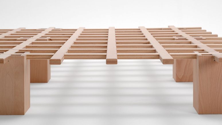 (L711) Bett System, 200x200cm