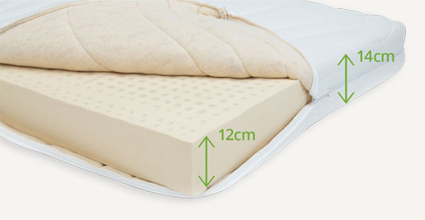 natural latex mattress-light