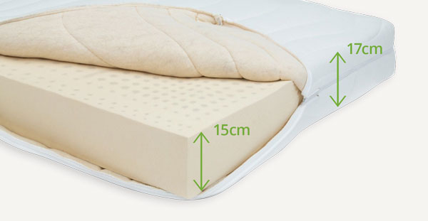 natural latex mattress-medium
